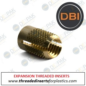 Female Thread Expansion Insert Threaded Inserts For Plastics